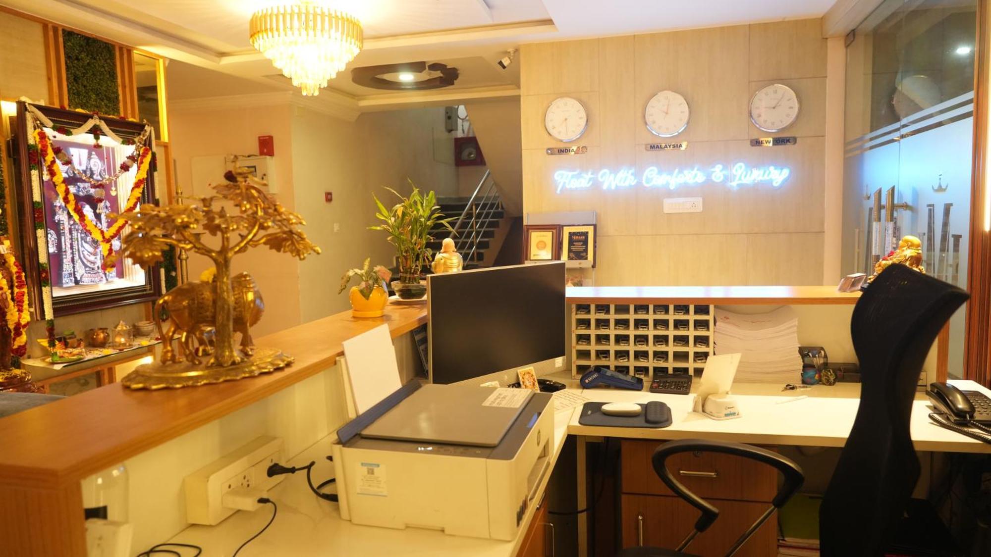 Hotel Mountview Comforts Tirupati Exterior foto